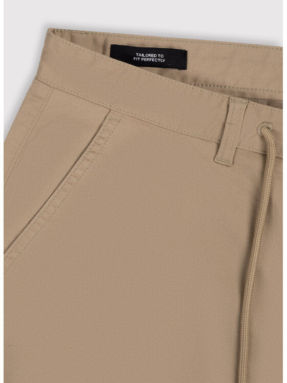 Pako Lorente Pako Lorente Szorty materiałowe P26SF-WS-002 Beżowy Regular Fit