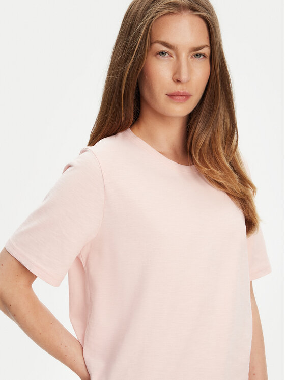 United Colors Of Benetton United Colors Of Benetton T-Shirt 3BVXD102P Różowy Regular Fit