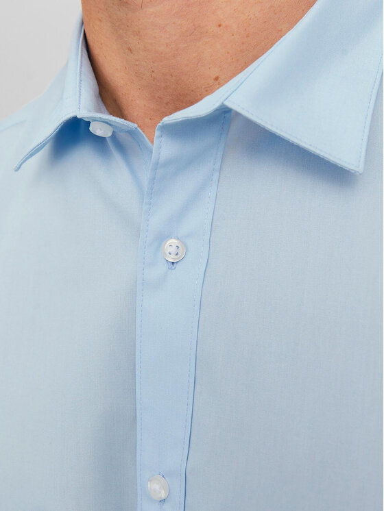 Jack&Jones Jack&Jones Πουκάμισο 12187222 Γαλάζιο Slim Fit
