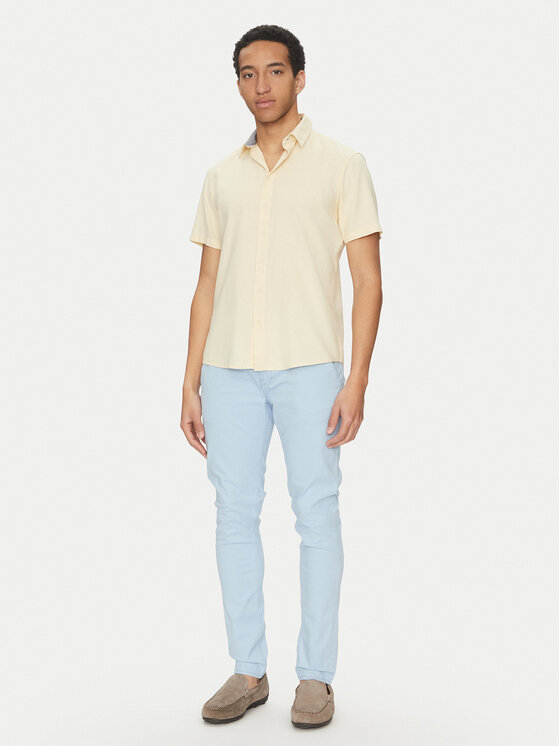 Blend Blend Särk 20717866 Beež Regular Fit