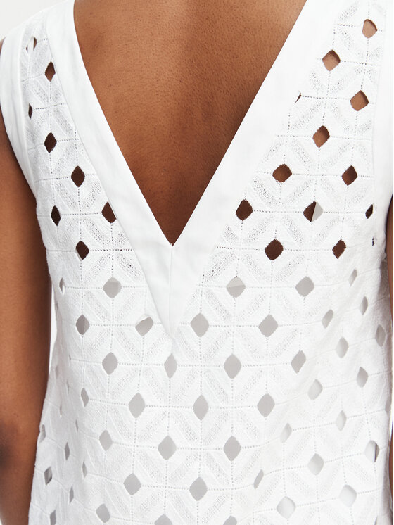 Max Mara Beachwear Max Mara Beachwear Ikdienas kleita 2616621089650 Balts Regular Fit