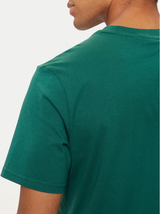 Fila Fila Marškinėliai Berloz FAM0340 Žalia Regular Fit