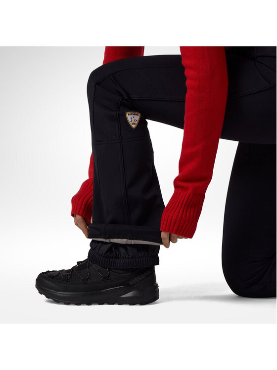 Rossignol Rossignol Spodnie narciarskie W Jcc Softshell Ski Pant Czarny Slim Fit