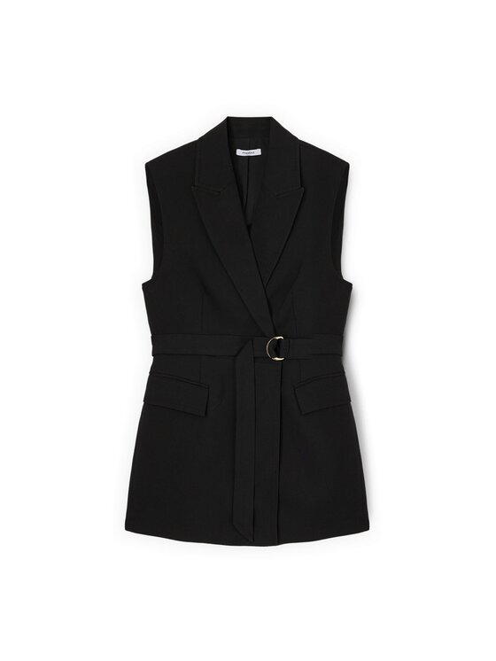 Motivi Motivi Marynarka L000Q000058N033 Czarny Regular Fit