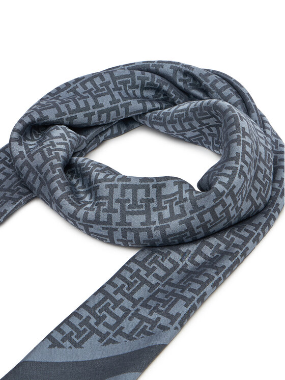 Tommy Hilfiger Tommy Hilfiger Szal Monogram AW0AW17493 Granatowy