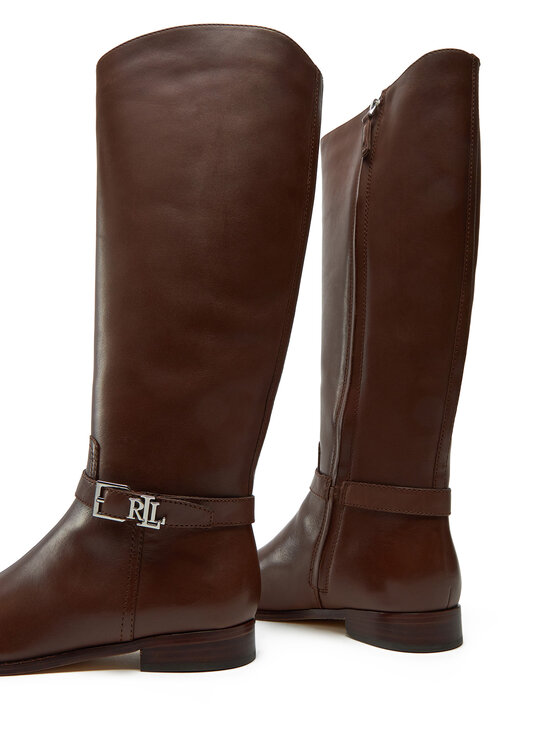 LAUREN RALPH LAUREN Lauren Ralph Lauren Čizme ispod koljena 802937804003 Smeđa