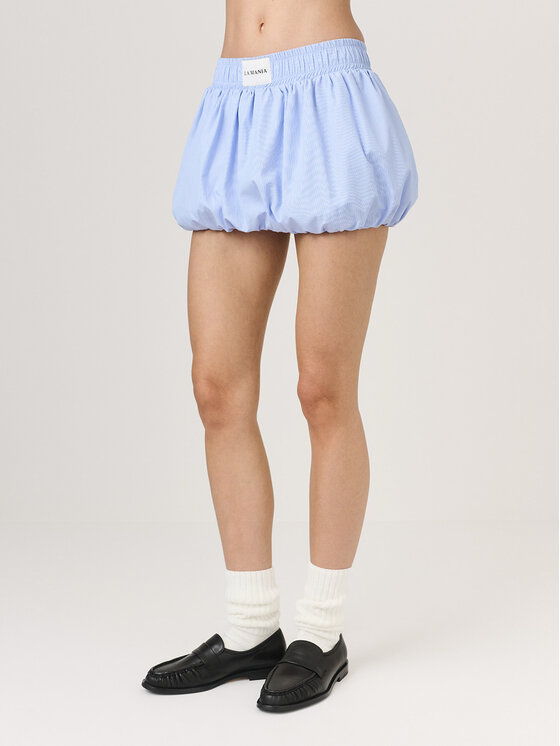 La Mania La Mania Športové kraťasy MAREN Biela Classic Fit