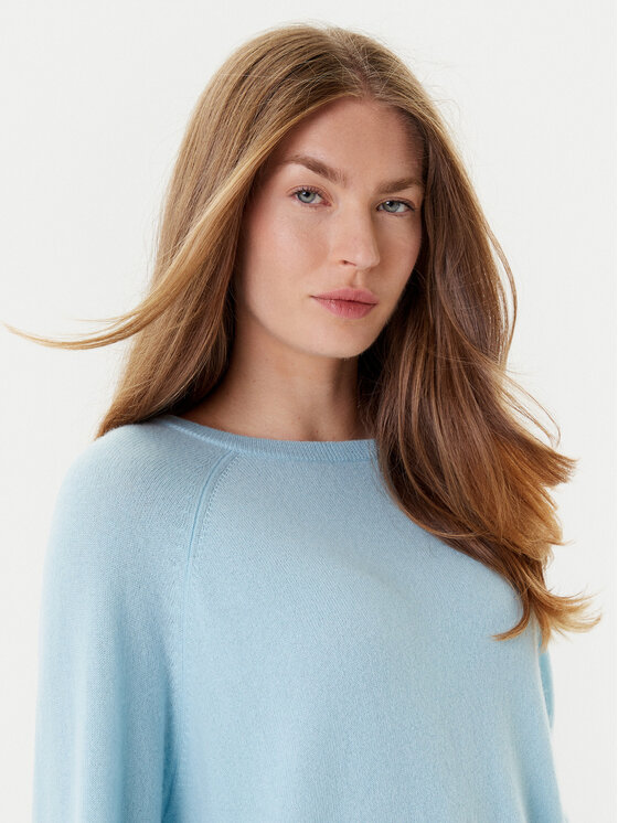 Marella Marella Džemper Tesa 2523366171 Svijetloplava Relaxed Fit