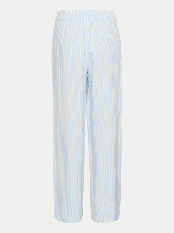 Kaffe Kaffe Pantaloni di tessuto Milia 10508314 Celeste Loose Fit