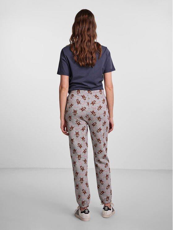 Pieces Pieces Piżama 17119170 Szary Loose Fit