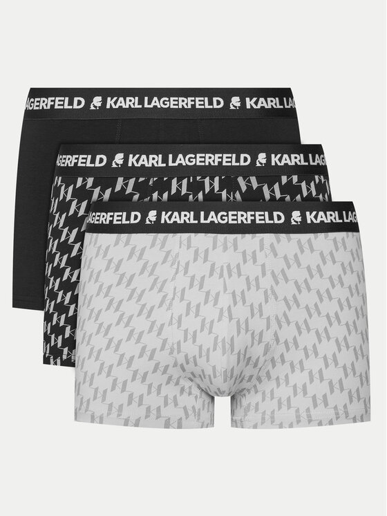 KARL LAGERFELD KARL LAGERFELD Sada 3 kusů boxerek A1M47086 Barevná