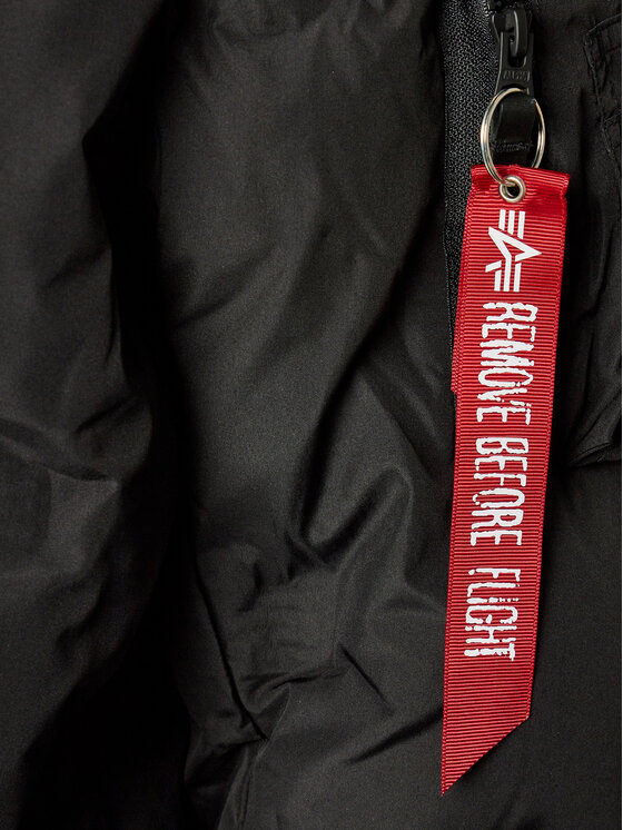 Alpha Industries Alpha Industries Зимно яке 108107 Черен Regular Fit