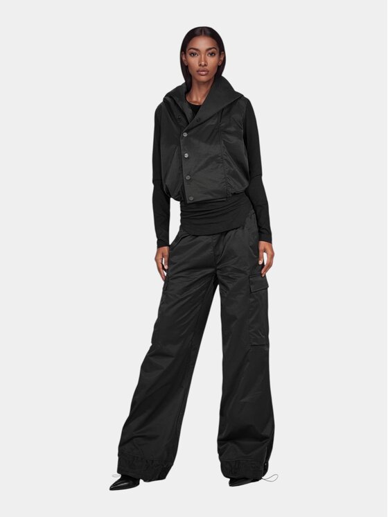 MADE BY SOCIETY MADE BY SOCIETY Kurtka anorak NOIR SOFT - H27824 Czarny Basic Fit