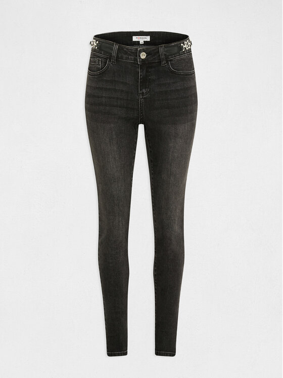 Morgan Morgan Traperice 232-POMELO Siva Skinny Fit