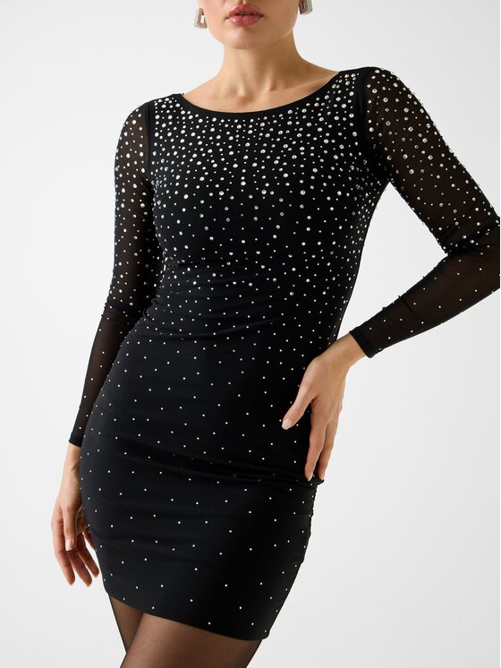 Marciano Guess Marciano Guess Ikdienas kleita 180069 Melns Classic Fit