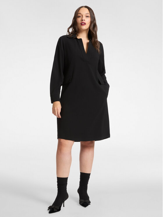 Elena Mirò Elena Mirò Vestito da giorno 7445P000250N033 Nero Regular Fit