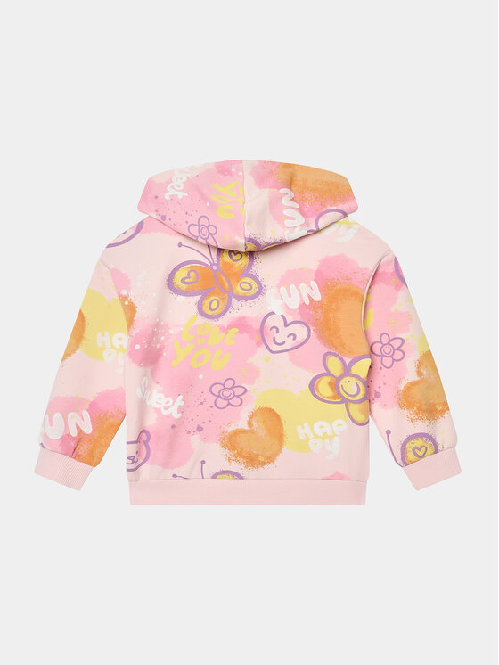 OVS OVS Суитшърт 1827369 Розов Regular Fit