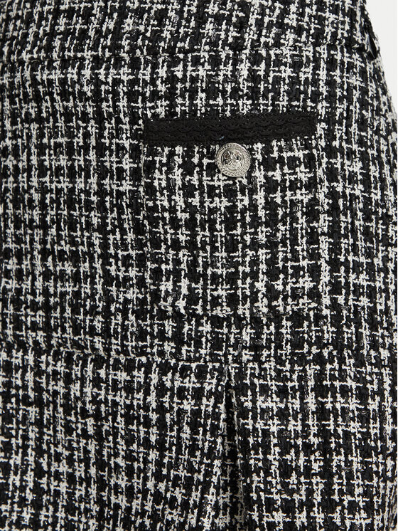 Guess Guess Mini sukňa W6BD33W4319 Čierna Regular Fit