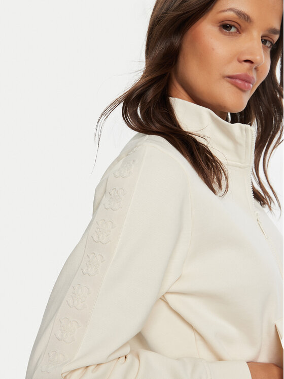 Guess Guess Džemperis Stacie V4BQ01 KC5O0 Smėlio Regular Fit