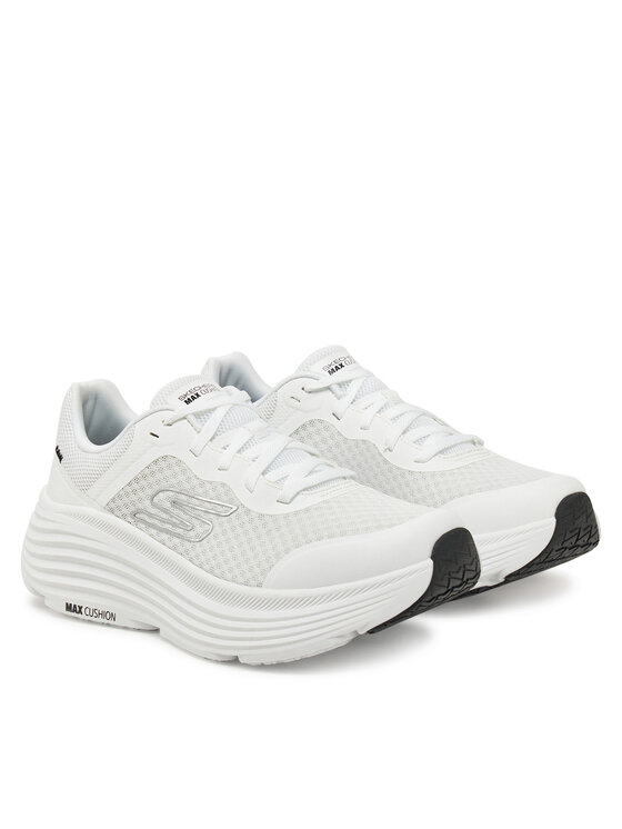 Skechers Skechers Buty do biegania Max Cushioning Endeavour 129470/WBK Biały