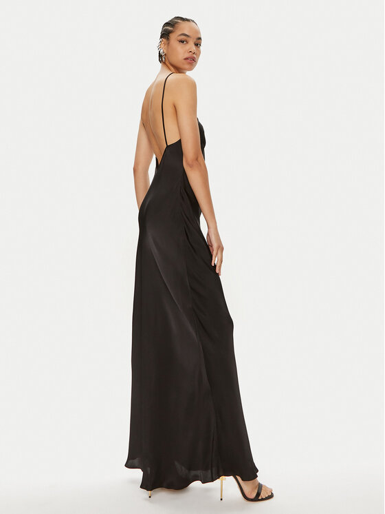 TWINSET TWINSET Abendkleid 241TT2161 Schwarz Slim Fit