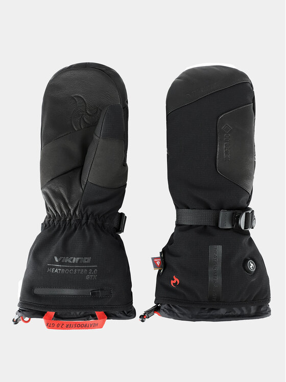 Viking Viking Rękawice narciarskie Heatbooster 2.0 GTX Mitten Czarny