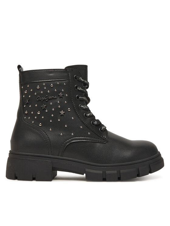 Pepe Jeans Pepe Jeans Turistická obuv Lilli Life G PGS500008 Černá