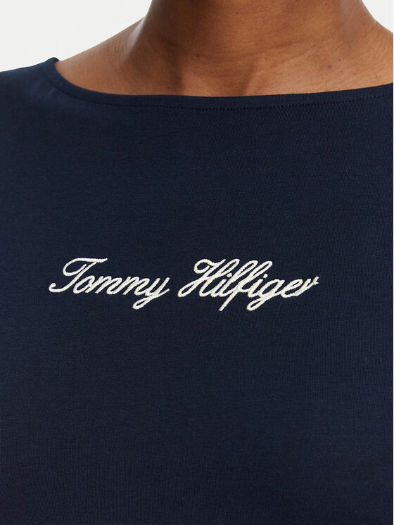 Tommy Hilfiger Tommy Hilfiger Τοπ Classic WW0WW50947 Σκούρο μπλε Regular Fit