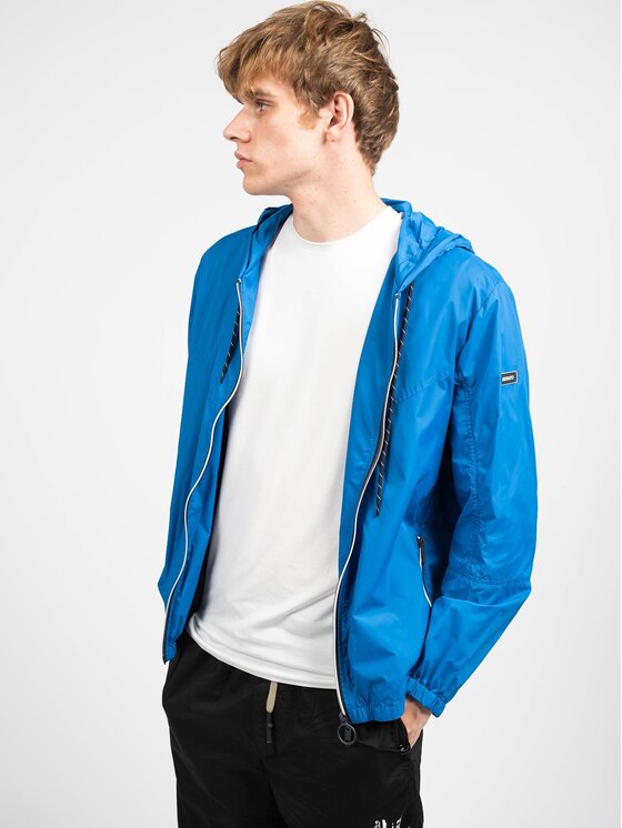 Antony Morato Antony Morato Bunda pro přechodné období MMCO00653 FA600054 | 3D Experience Modrá Regular Fit