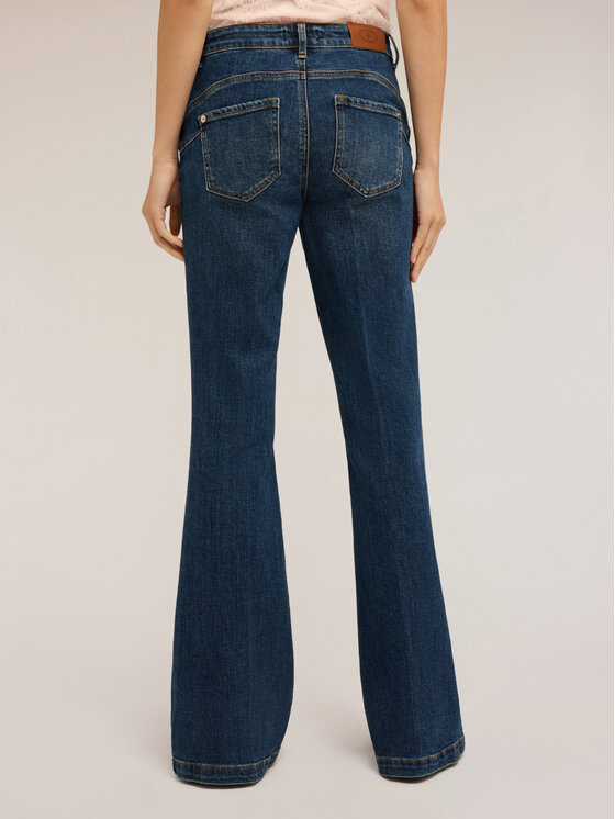 Motivi Motivi Jeansy P427Q304125N024 Niebieski Flare Fit