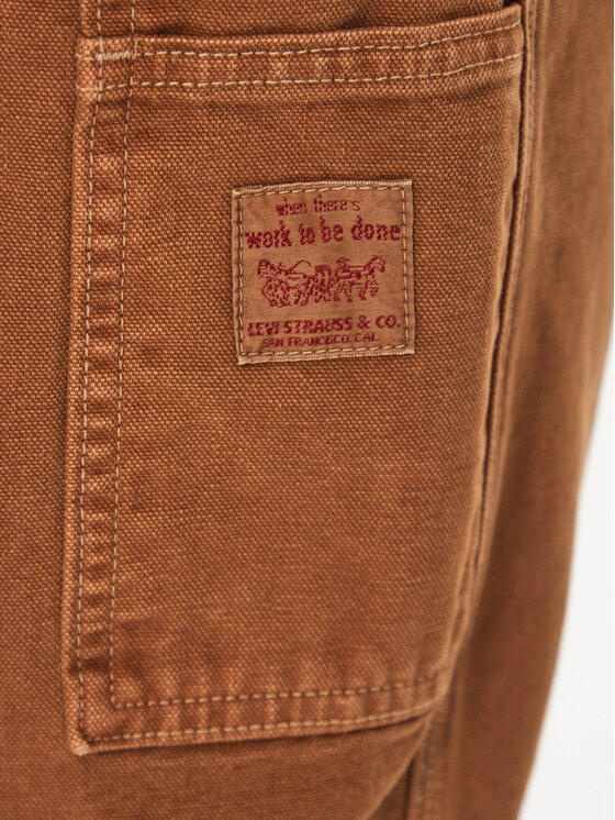 Levi's® Levi's® Hlače Stay Loose 55849-0034 Smeđa Loose Fit