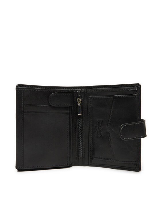 Pierre Cardin Pierre Cardin Portafoglio grande da uomo YS604 326A Nero