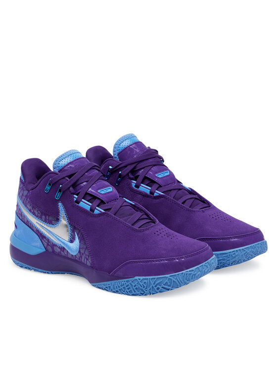 Nike Nike Buty do koszykówki Zm Lebron Nxxt Gen Ampd FJ1566 500 Fioletowy