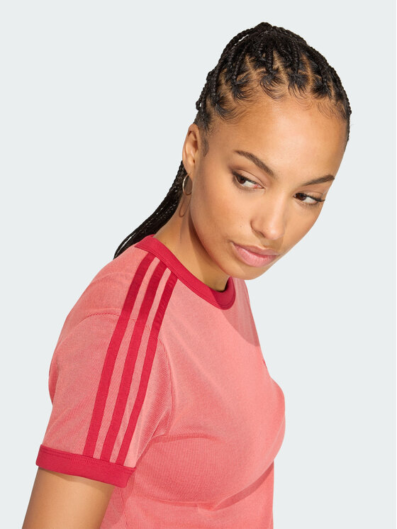 adidas adidas T-Shirt 164729 Czerwony Slim Fit