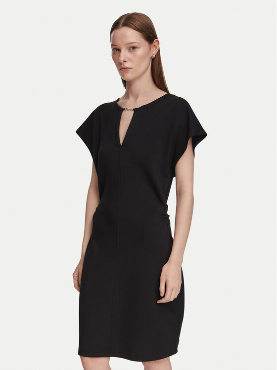 Guess Rochie cocktail W6YK18 K4371 Negru Regular Fit