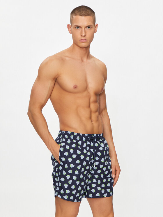 United Colors Of Benetton United Colors Of Benetton Pantaloni scurți pentru înot 54MX6X00R Bleumarin Regular Fit