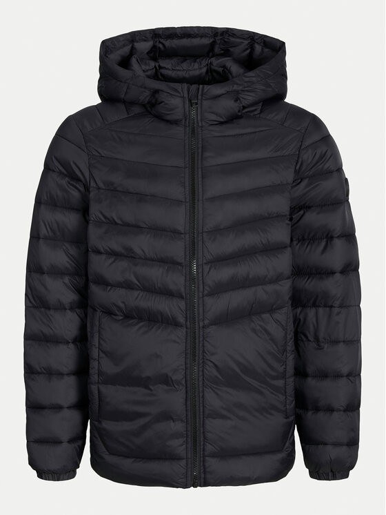 Jack&Jones Junior Jack&Jones Junior Zimní bunda Sprint 12258556 Černá Regular Fit