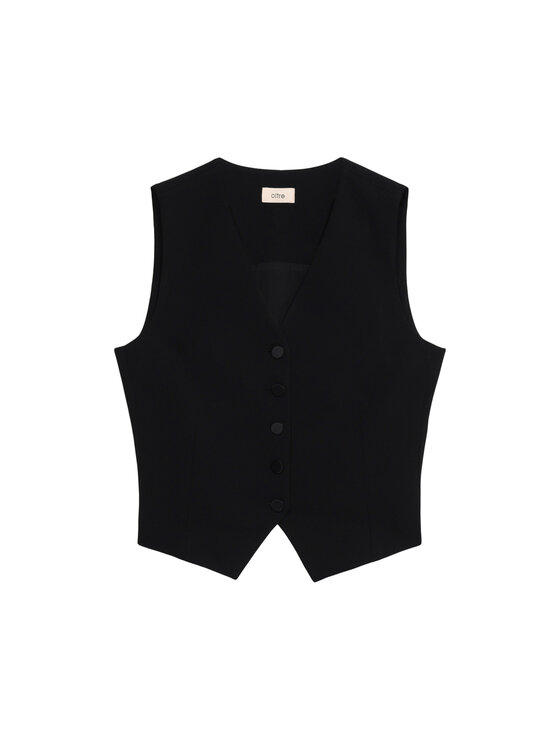 Oltre Oltre Giacca di transizione L031R000042N033 Nero Slim Fit