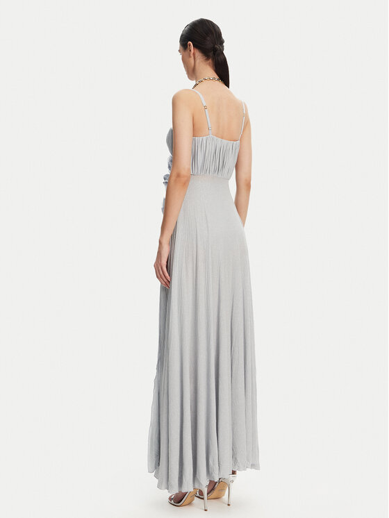 Elisabetta Franchi Elisabetta Franchi Sukienka wieczorowa AB-R22-52E2 Błękitny Regular Fit