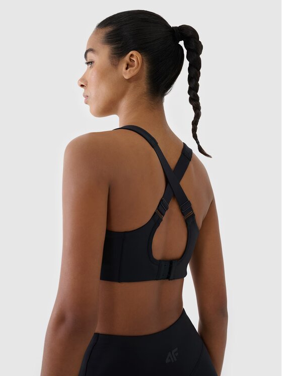4F 4F Reggiseno sportivo 4FWSS25USBAF164-20S Nero
