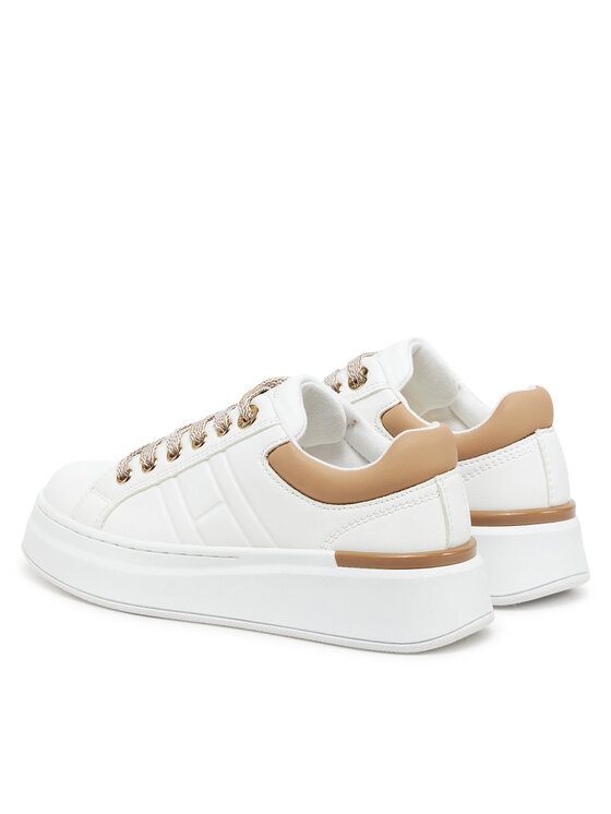 Tommy Hilfiger Tommy Hilfiger Tenisice Low Cut Lace-Up Sneaker T3A9-33751-1355 M Bijela