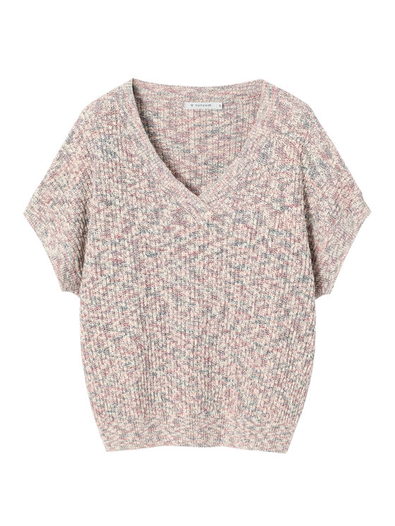 TATUUM TATUUM Sweter HELENA 2 Fioletowy Classic Fit