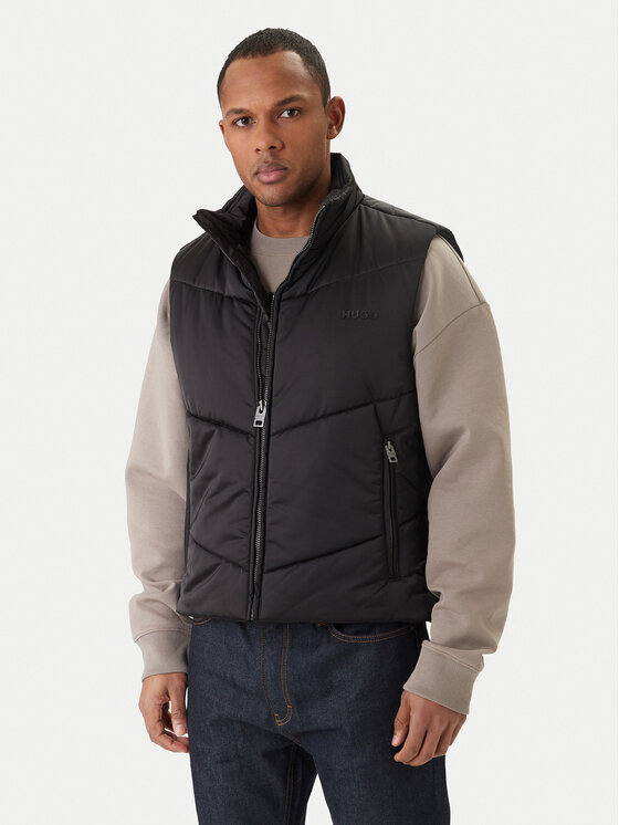 HUGO HUGO Varrukateta jakk Berolino 2611 50556381 Must Regular Fit