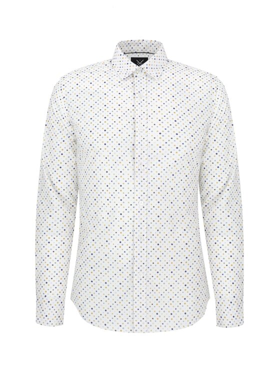 Pako Lorente Pako Lorente Koszula P24SF-1X-020 Biały Slim Fit
