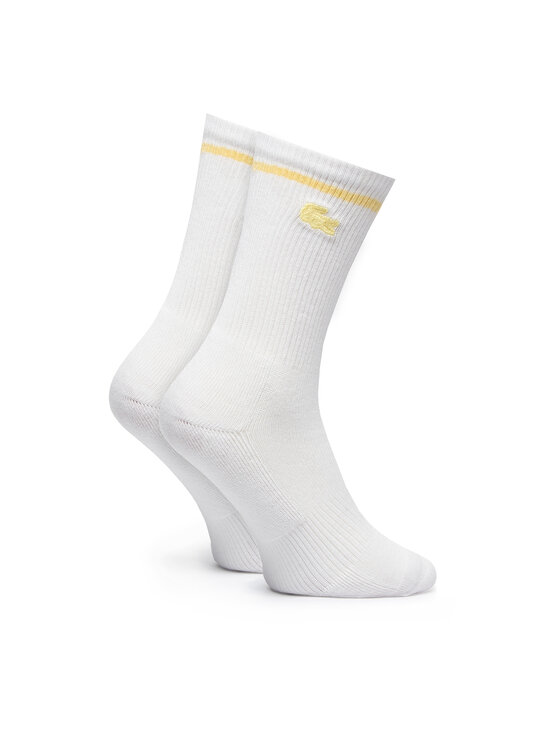 Lacoste Lacoste Dlouhé ponožky RA9188 Bílá