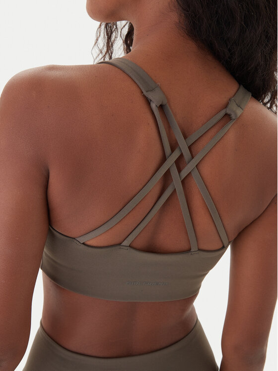 Girlfriend Collective Girlfriend Collective Спортен сутиен Float Riley 1055 Бежов