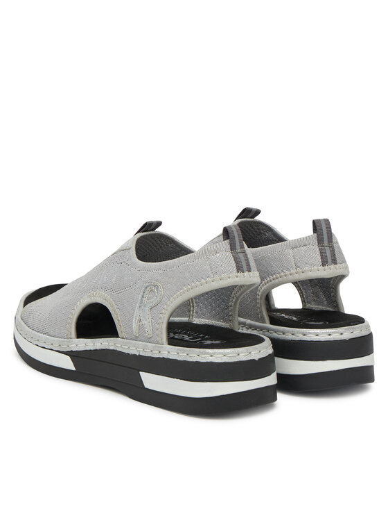 Rieker Rieker Sandalen V59B5-90 Grau