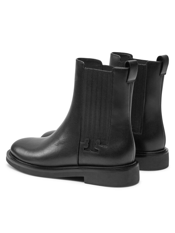 Tory Burch Tory Burch Μποτάκια T Gore Chelsea 157534-006 Μαύρο