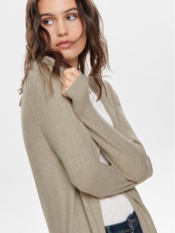 JDY JDY Kardigāns 15184979 Bēšs Regular Fit