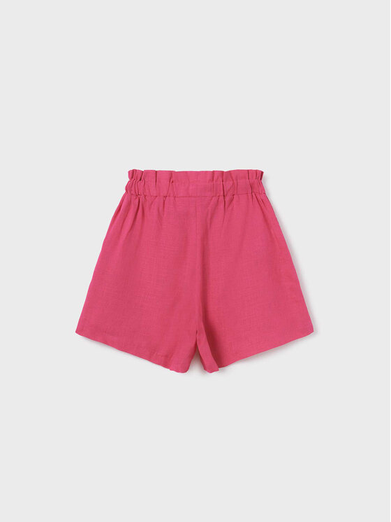 Mayoral Mayoral Pantalon scurți din material 6236 Roz Regular Fit
